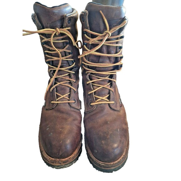 Men's RED WING LoggerMax SZ  11 Steel Toe Insulated Waterproof Leather Boot - Picture 1 of 12